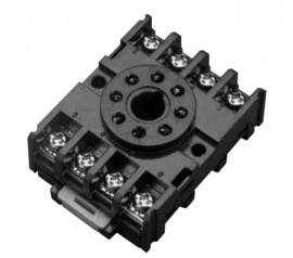 ATC 000-825-85-00 Surface/DIN Rail Socket, 8-pin