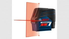 Bosch GCL100-80C Connected Self-Leveling Cross-Line Laser with plumb points, 12 V max