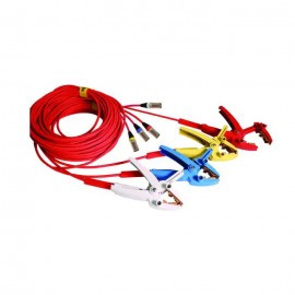 Megger 2008-300-60 3Ø Universal Shielded H Test Lead Set with color-coded clamps, 60', 10 A, 4-pack