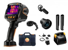 Testo 883-1 Thermal Imager Kit with 27 Hz refresh rate, laser, 30 and 12&deg; lenses