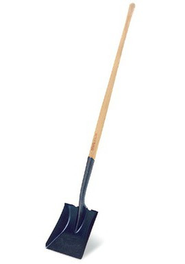 RIDGID 52305 Long Handle Shovel, Square Point
