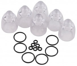 SENSIT 870-00019 Replacement Calibration Sensor Cap with "O" Rings, Pack of 6