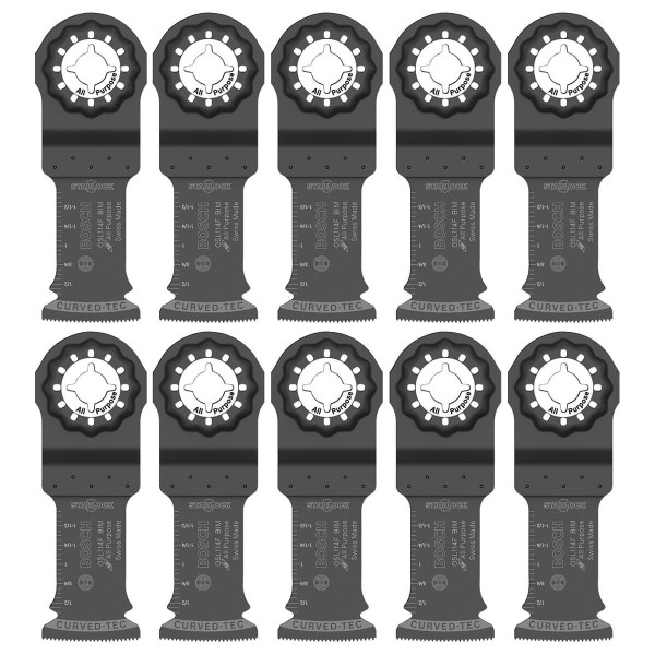 Bosch OSL114F-10 1-1/4 In. Starlock Bi-Metal Plunge Cut Blade 10 pk.