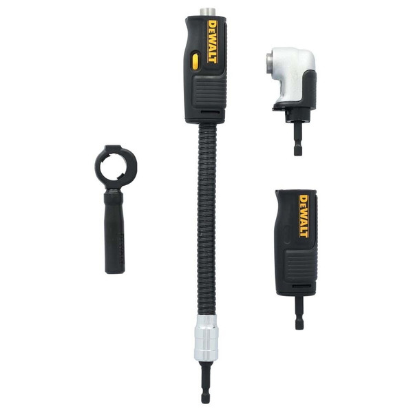 DeWalt DWAFEMRASET ELITE SERIES 3-Pc Right Angle Attachment 4-in-1 System for Tight Spaces (3 Piece)