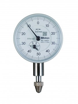 Mitutoyo 1003A Dial Indicator with lug, 4 mm range