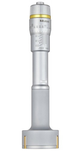 Mitutoyo HT-4”R Holtest Vernier Inside Micrometer, Three-Point, 3.5-4in, .00015in