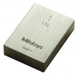 Mitutoyo 611201-541 Inch Rectangular Steel Gauge Block, 1", grade 1