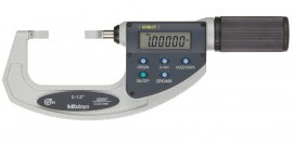 Mitutoyo 422-421-22 Digital Absolute QuickMike Blade Micrometer, 0 to 1.2", inch/metric