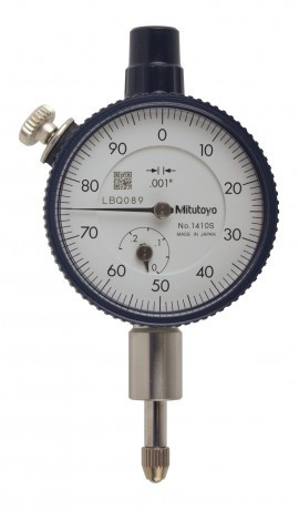 Mitutoyo 1410A Series 1 Compact Dial Indicator, 0.25", SAE