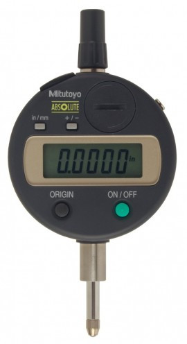 Mitutoyo 543-791-12 Absolute Digitmatic Indicator, 0.5" Range, M2.5x0.45 Thread Contact Point, with SPC Data Output
