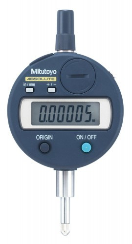 Mitutoyo 543-792-12 Absolute Digimatic Indicator, 0.5" Range, 4-48 UNF Thread Contact Point, with SPC Data Output