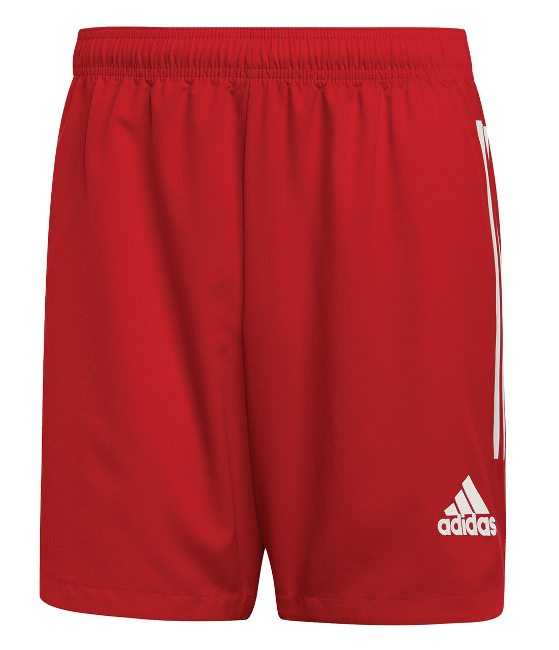 mens red adidas shorts