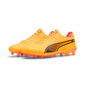 Puma King Ultimate FG Soccer Cleats Orange