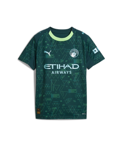 Puma Manchester City 4th Youth Replica Jersey Green