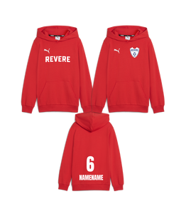 Puma Revere Hoody in Red