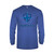 North Tri Blend Long Sleeve Shirt in Blue