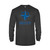 North Tri Blend Long Sleeve Shirt in Black