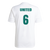 White Game Jersey Back