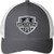 Hudson Flexfit Mesh Back Cap Graphite  / White