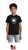 Youth R Crest Black Tee
