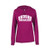 Hudson United B-Core Womens L/S Hood Tee
