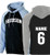 Hudson United Hoodie with "HUDSON" logo with Back Name and Number