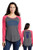 HUDSON UNITED Ladies Long Sleeve Tee with "Hudson Soccer" logo with Back Name and Number