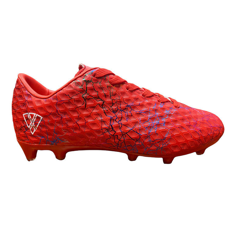 Vizari Zodiac Red Firm Ground Kids Soccer Cleats