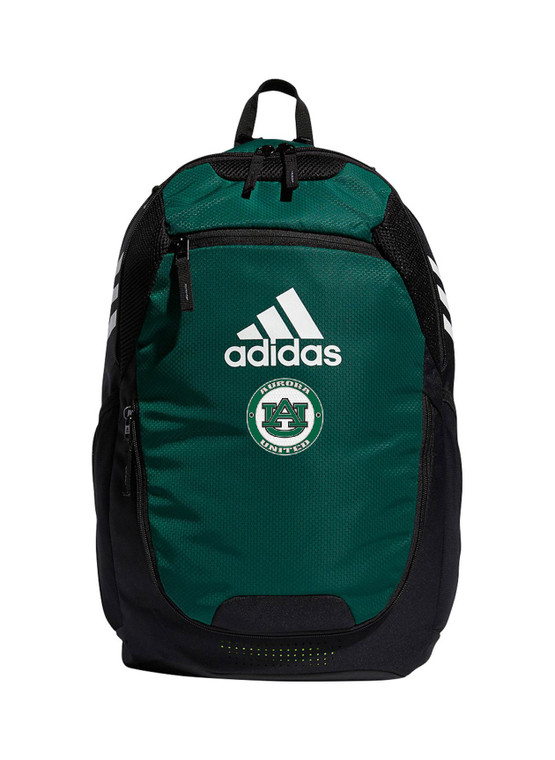 Aurora United Adidas Soccer Backpack DK Green