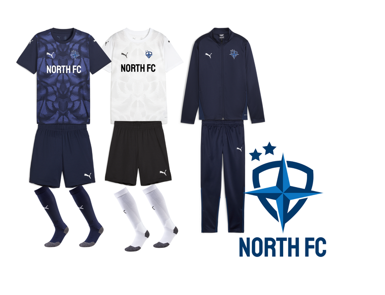 North FC Returning Player Kit. 25