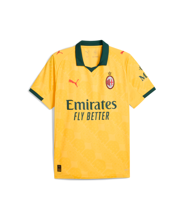 Puma AC Milan 3rd Replica Jersey 25-26 Yellow