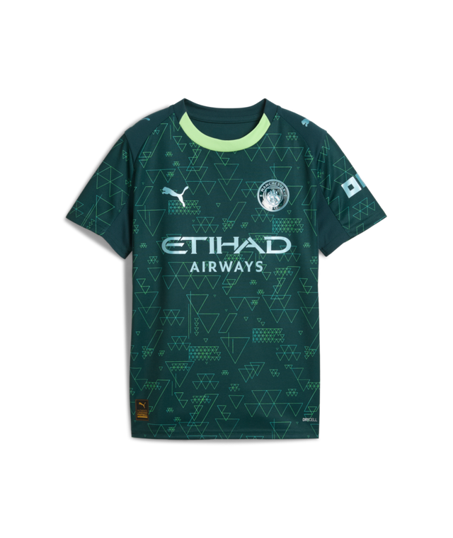 Puma Manchester City 4th Youth Replica Jersey Green