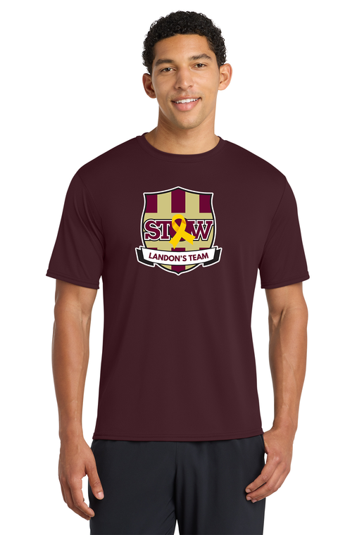 Landon's Team Maroon Shirt