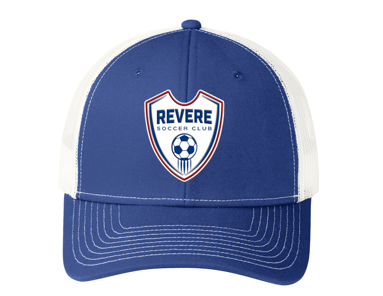 Revere Snapback Trucker Hat Patriot Blue / White OSFM