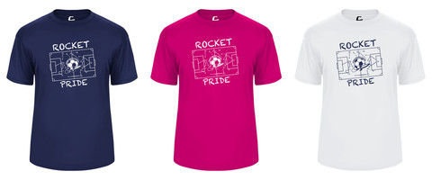 Streetsboro Rocket Pride Short Sleeve Shirt