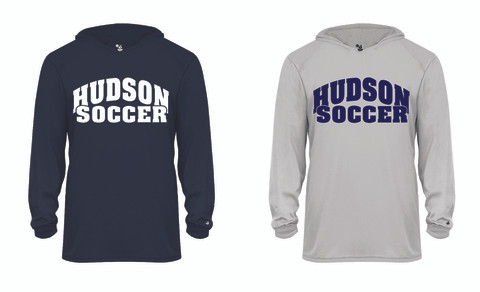 Hudson United B-Core YOUTH L/S Hood Tee