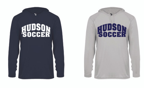 Hudson United B-Core ADULT L/S Hood Tee