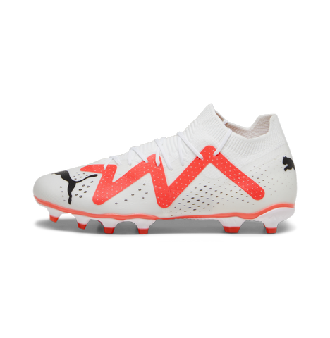 Puma Future Soccer Firm Fire Ground Orchid Match Cleats White