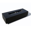 Contemporary Rectangular Gas Fire Table: As shown in the Oil Rubbed Bronze powder coated finish.