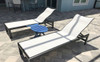 Elements Outdoor Adjustable Aluminum Chaise Lounge Product Photo