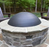 Round Custom Dome  Shaped Fire Pit Snuffer Cover LId