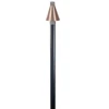 Fire By Design Cone Tiki Torch with Black Powder Coated Steel Pole