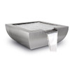The Outdoor Plus Avalon Water Bowl: As shown in the stainless steel metallic finish.