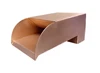 Yard Couture Smooth Flow Radius Scupper: As shown in the polished copper finish.