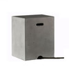 As Shown, Matching Concrete Propane Tank Table Cover Option.
