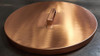 Yard Couture Round Copper Fire Pit Lid Smooth Copper Finish: As shown Copper Lid With One Handle.