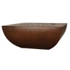 Fire By Design Fire Legacy Square Concrete Gas Fire Table.
