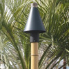 Fire By Design Black Cone Tiki Torch. As shown with the bamboo pole.