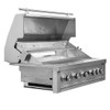 42 Inch Diamond Built In 5 Burner Gas Grill: 304 Stainless Steel Commercial Grade Quality. 