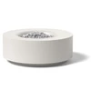 Cylinder Formed Round Gas Fire Pit - By Ore Inc, Shown in the linen white powder coated finish.